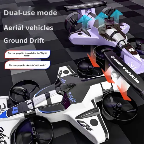 CZ04 2-in-1 Remote-Controlled Drift Car Toy, Ultra-Long Floating Mode Lasts 21 Minutes, Suitable for Children