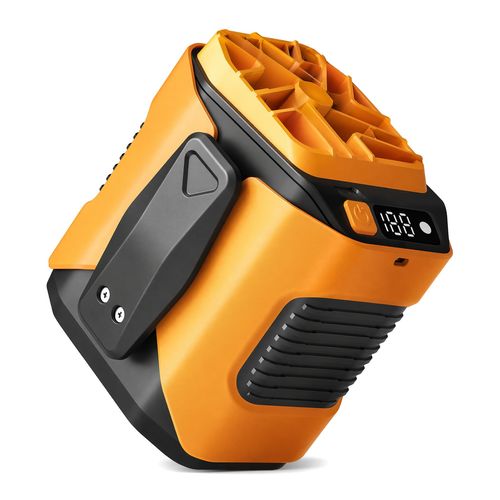 Portable Waist Clip Fan – 100-Speed Adjustable Hands-Free Powerful Cooling
