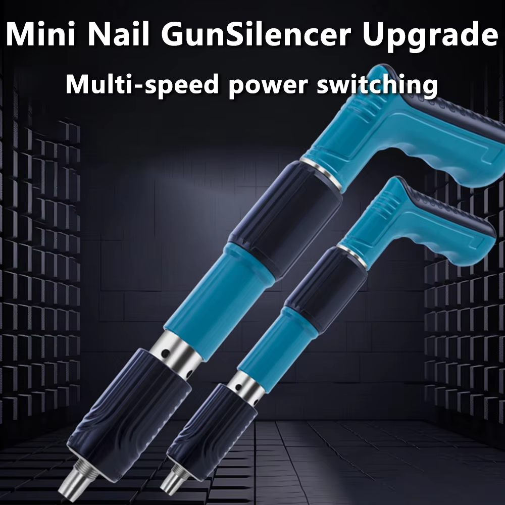 Portable Handheld Nail Gun - Manual & Powerful Mini Nailer for Carpentry, Concrete, Wall, Flooring