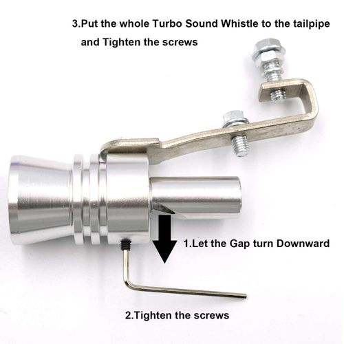 Modified Exhaust Non-sound Imitator, Motorcycle Exhaust Tip, Turbo Whistle, Car Exhaust Pipe Sound Generator