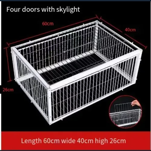 Pigeon Trap, Automatic Bird Cage, Bird Cage, Mouse and Rabbit Cage, Escape-Proof, One-Way Entry, Chicken and Pigeon Trap Cage