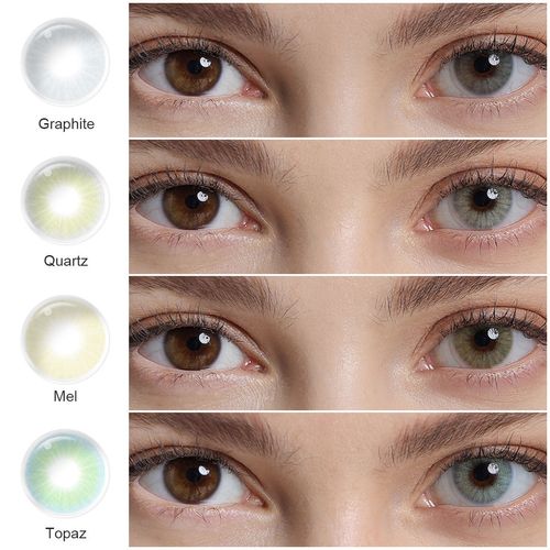 Natural-Looking Colored Soft Contact Lenses Colored Contact Lenses