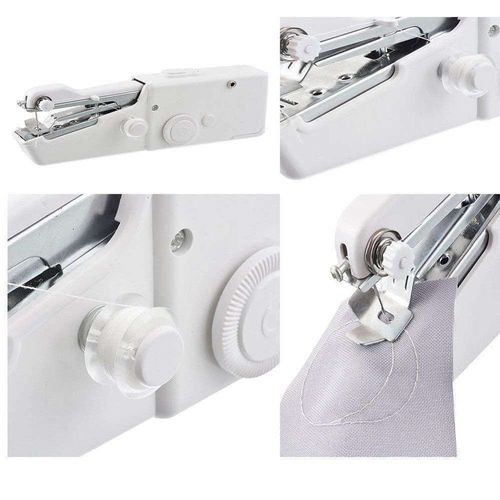Portable Household Electric Sewing Machine Kit Travel-friendly Mini Pocket Handheld Sewing Equipment