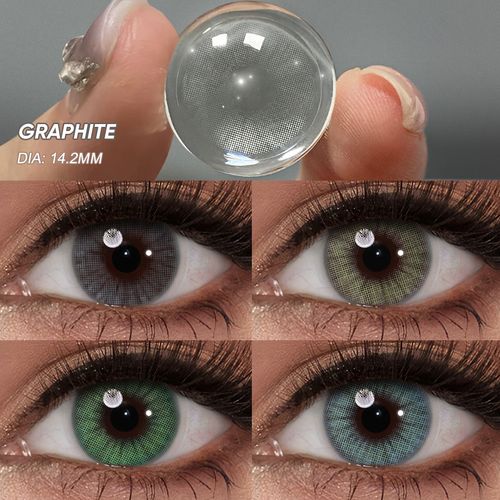 Natural-Looking Colored Soft Contact Lenses Colored Contact Lenses