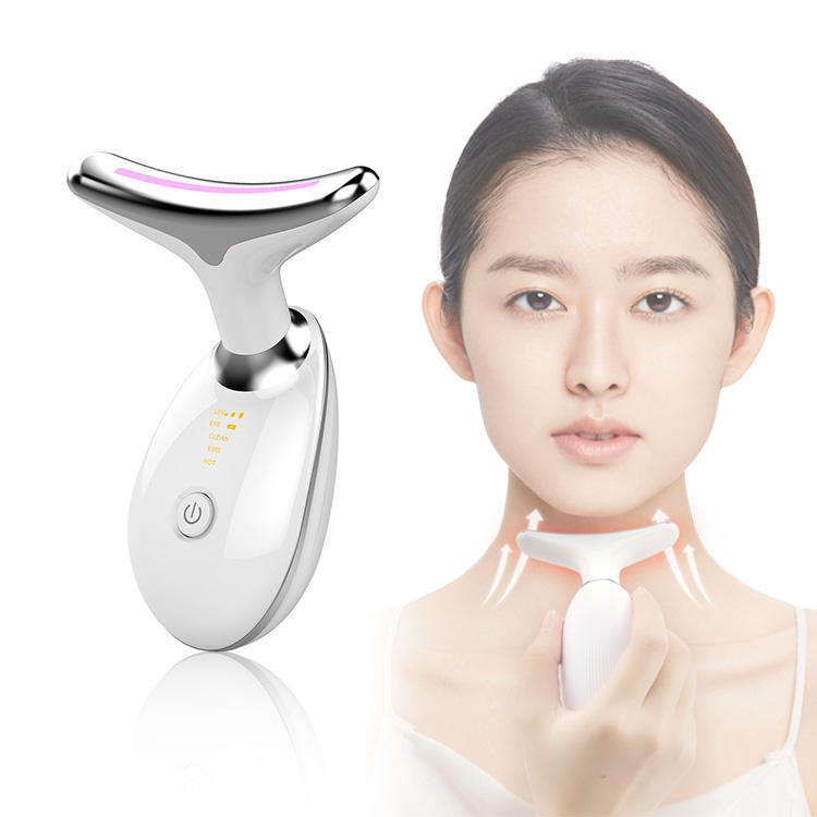 Hot Selling In-1 Neck & Face Beauty Device for Women V-face Shaping Neck Lifting Anti-wrinkle Anti-aging