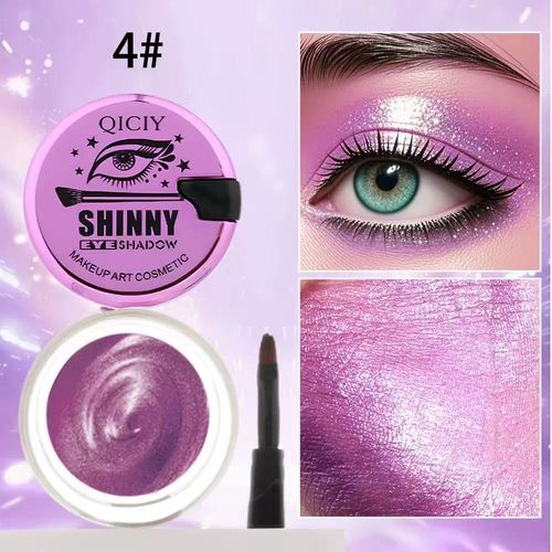 Pearlescent High-Shine Colorful Eyeshadow
