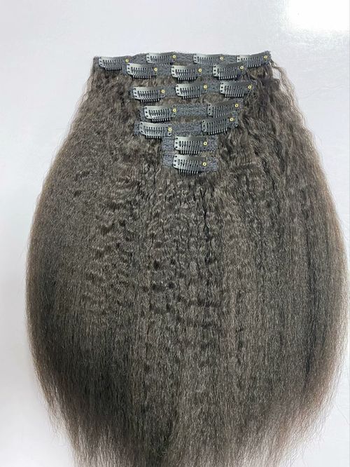 5pcs 24'' Clips in Seamless Human hair