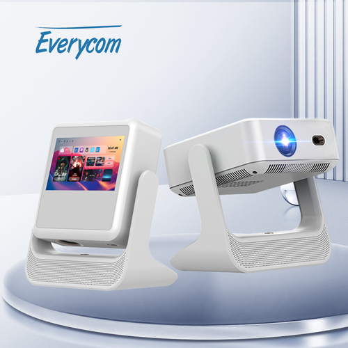 Novo projetor HD com tela dupla sensível ao toque