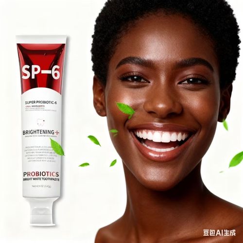 Creme dental de limpeza probiótico