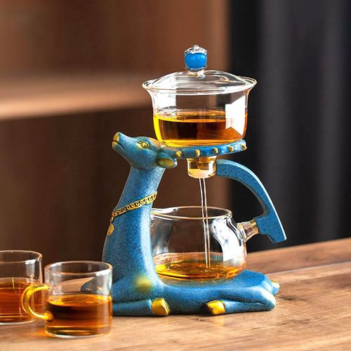 Conjunto de bule de chá simples e preguiçoso, adequado para fazer chá em casa