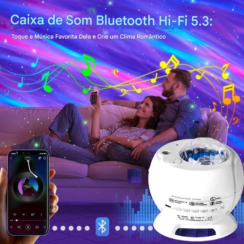 Aurora Borealis Star Projector Lamp