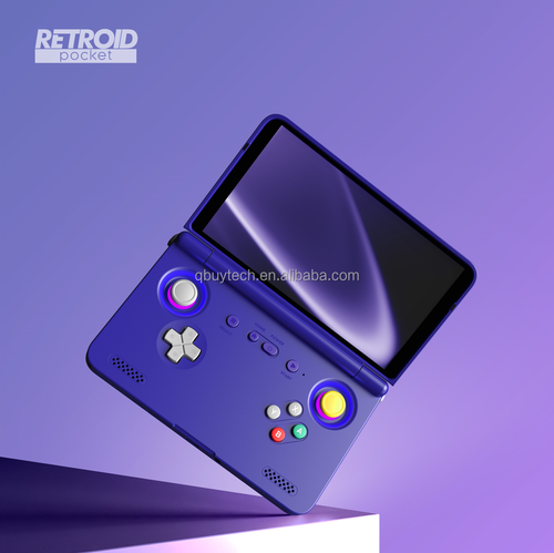 Console de jogos AMPOWN Retroid Pocket Flip 2 Android 13 com tela sensível ao toque de 5,5 polegadas