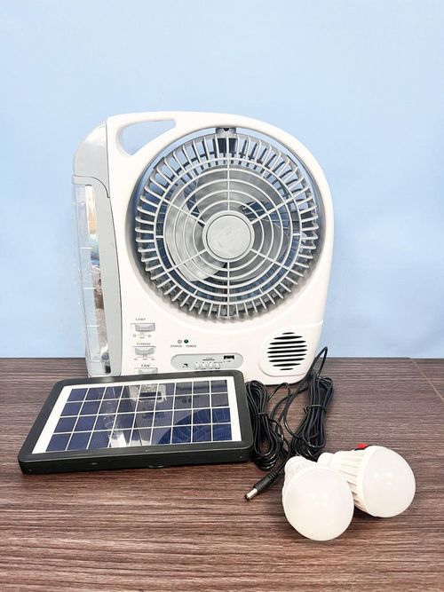 8-inch Emergency Charger Portable Multi-functional Fan