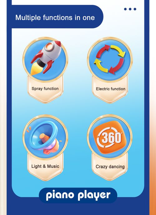 Early Education Rocket Toy for Tummy Time Babies with Light Projection