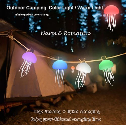 Smart Voice-Controlled Jellyfish Lamp