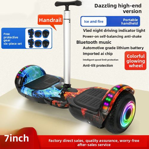 Cool Electric Self-Balancing Scooter with Bluetooth Speaker