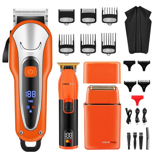 Rechargeable Electric Beauty Kit with LCD Battery Display
