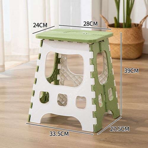 Portable Thickened Folding Plastic Stool