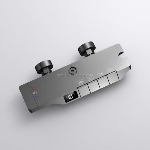 Piano-style digital control shower head