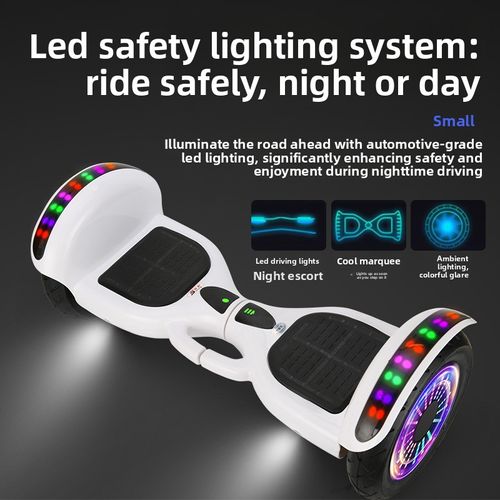 Cool Electric Self-Balancing Scooter with Bluetooth Speaker