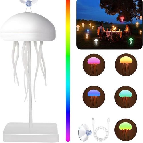 Smart Voice-Controlled Jellyfish Lamp