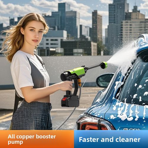 Wireless Portable High-Pressure Water Gun, Household Cleaning Tool