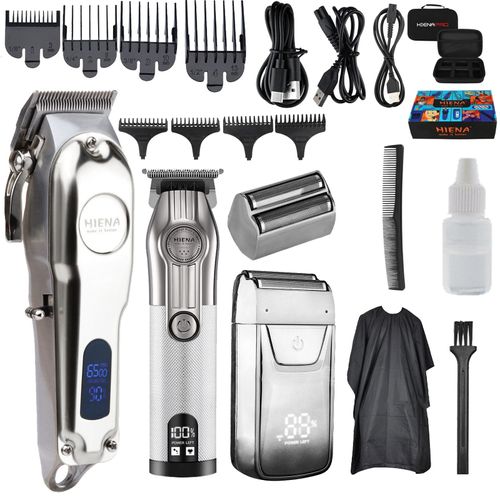Rechargeable Electric Beauty Kit with LCD Battery Display