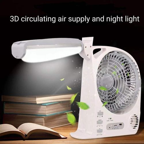 8-inch Emergency Charger Portable Multi-functional Fan