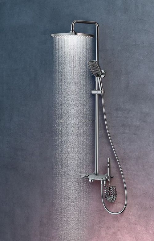 Piano-style digital control shower head