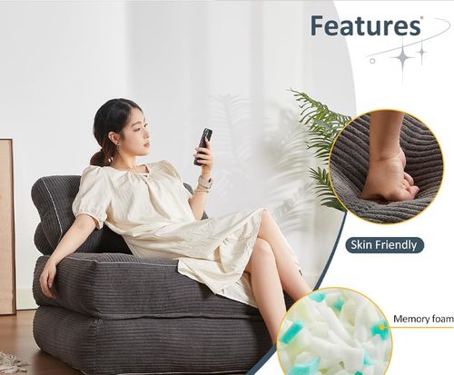 Folding Sofa Bed, Convertible Sleeper Chair for Adults,