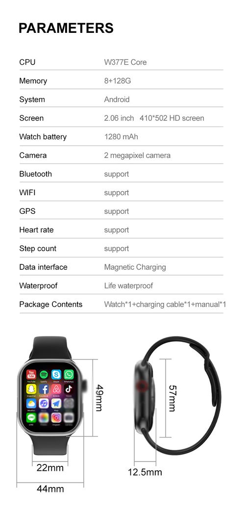 Sim Supported Smart Watch With Multiple Features And All Working Apps