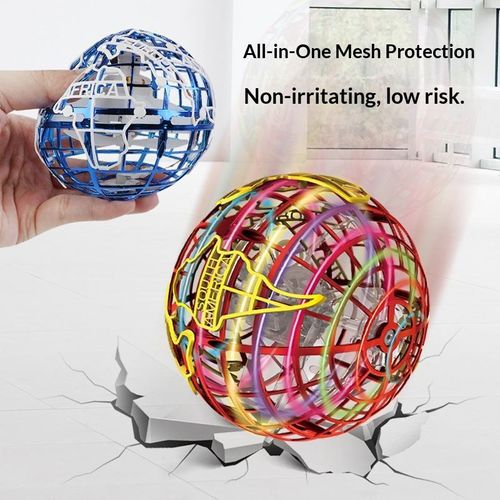 UFO Induction Gyro Flying Ball Light-Up Toy