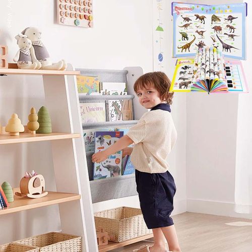 Audio Point Reading Book for Early Childhood English Vocabulary Enlightenment