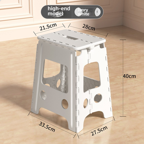 Portable Thickened Folding Plastic Stool