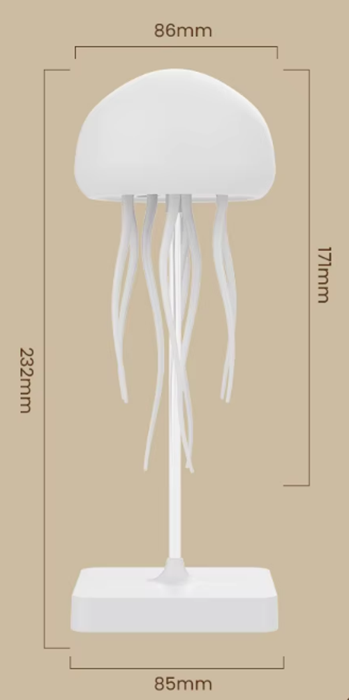 Smart Voice-Controlled Jellyfish Lamp