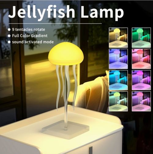 Smart Voice-Controlled Jellyfish Lamp