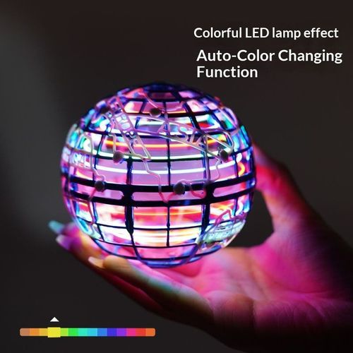 UFO Induction Gyro Flying Ball Light-Up Toy