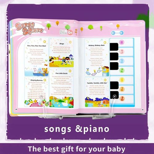 Audio Point Reading Book for Early Childhood English Vocabulary Enlightenment