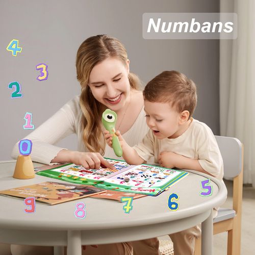 Audio Point Reading Book for Early Childhood English Vocabulary Enlightenment