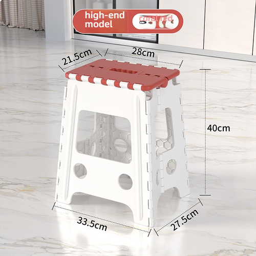 Portable Thickened Folding Plastic Stool