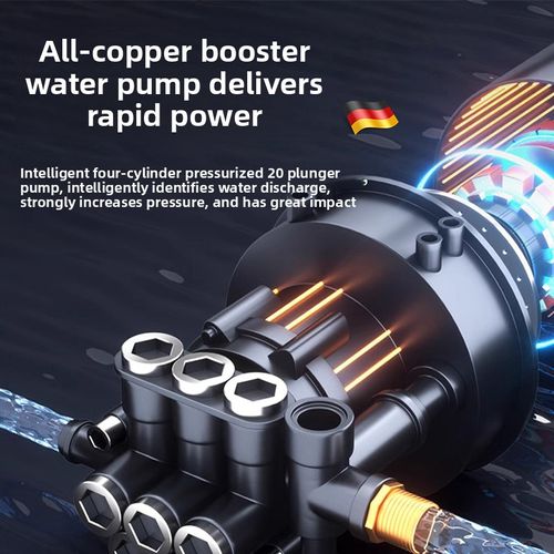 Wireless Portable High-Pressure Water Gun, Household Cleaning Tool