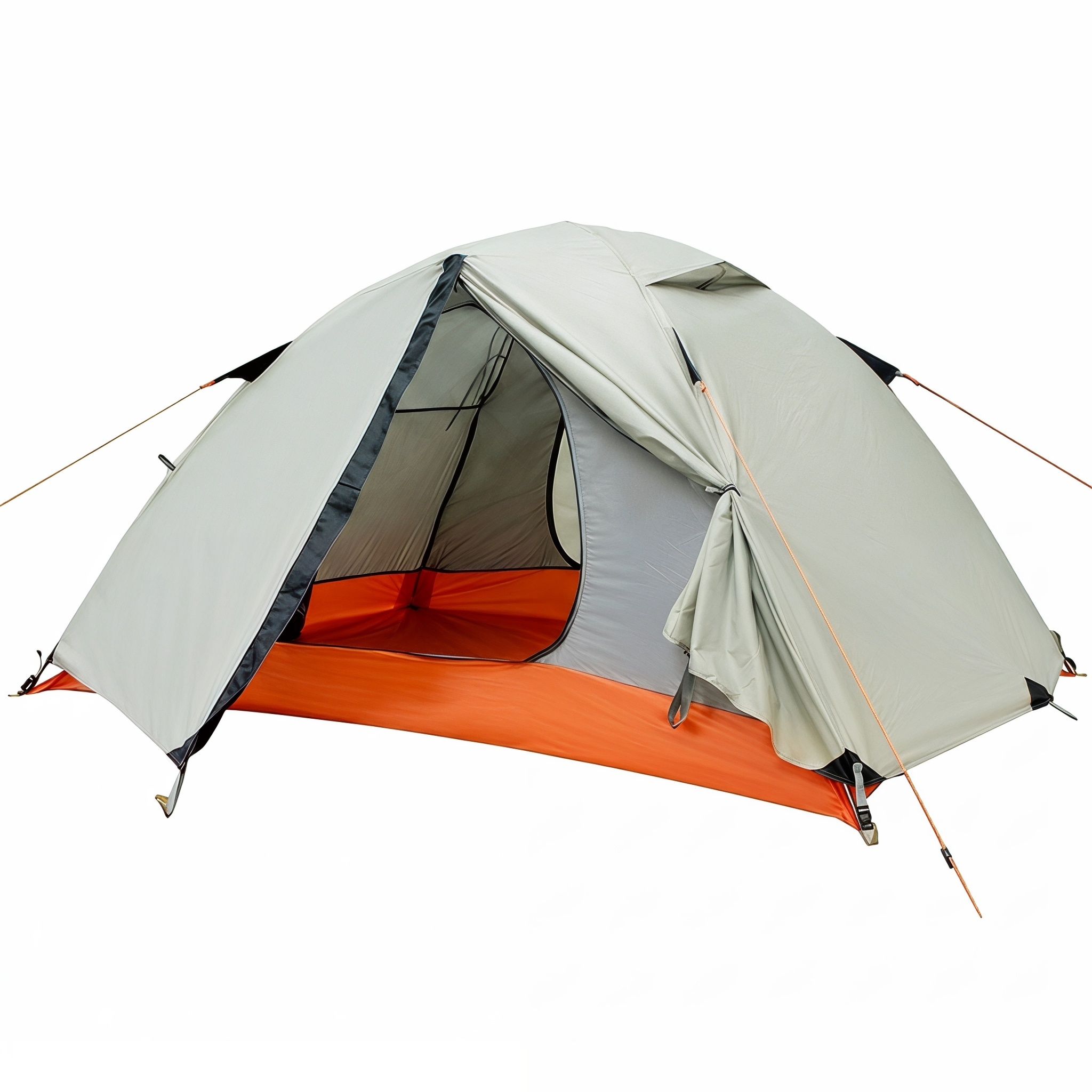 2 Person Ultra Lightweight Camping Tent Easy Setup Compact 3 Season Backpacking Shelter