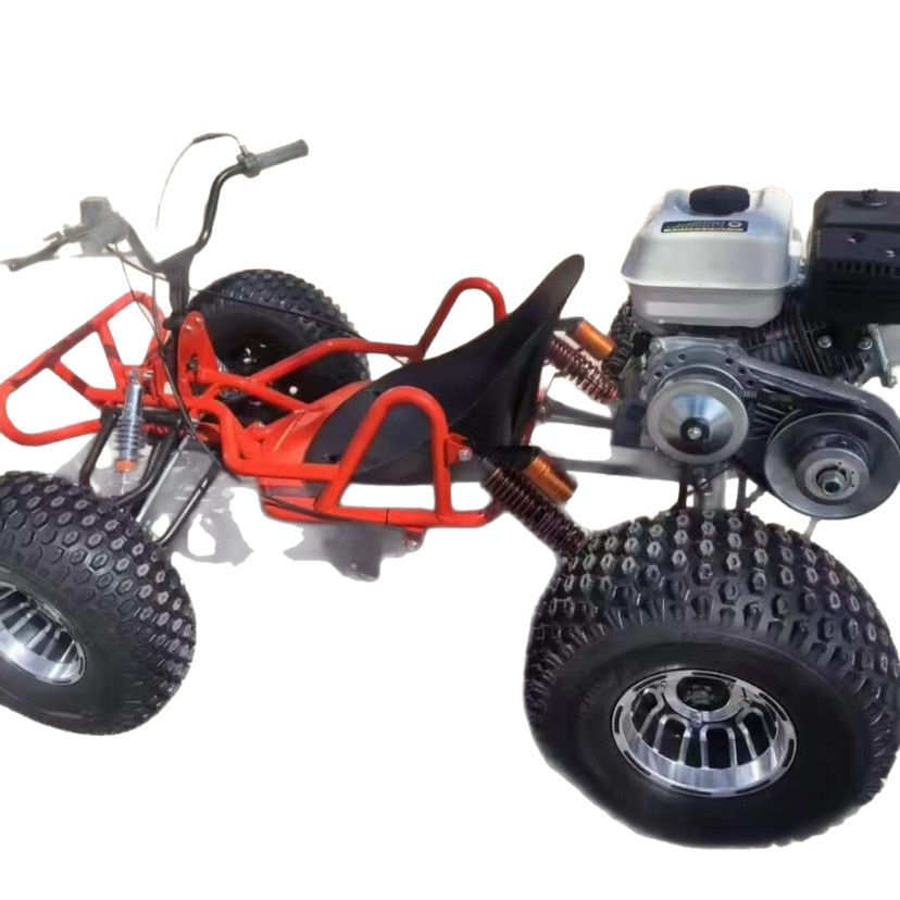 Off-Road Gas Powered Go Kart, 4-Wheel Dune Buggy with Strong Grip Tires, Full Suspension Off-Road Vehicle for Adults & Teens, Outdoor Trail & Adventure Kart
