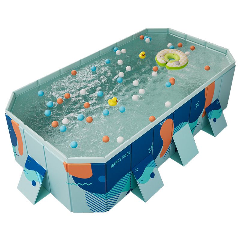 Large Foldable Non Inflatable Family Swimming Pool Durable Outdoor Above Ground Pool