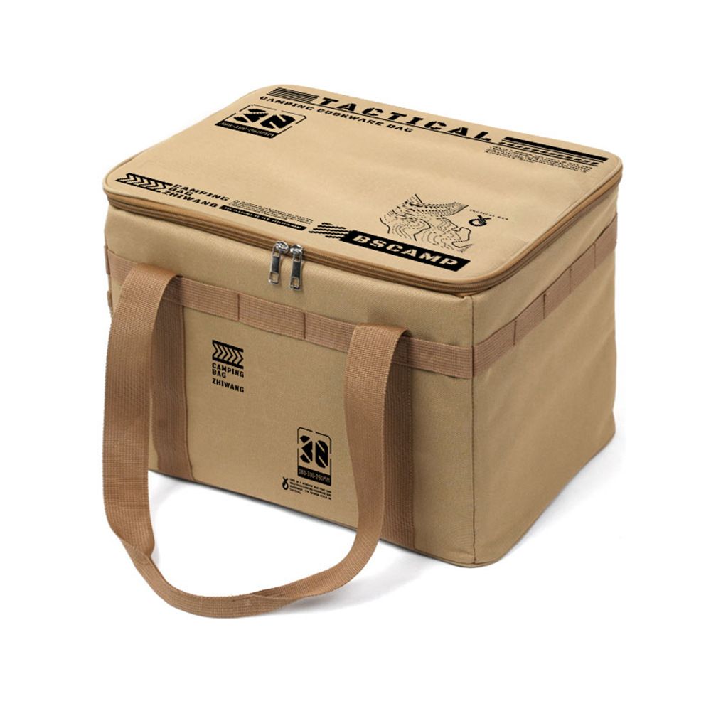 actical Camping Storage Bag Multi Purpose Cookware Organizer with Handles for Outdoor Camping and Picnic