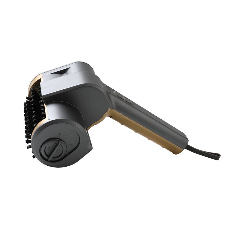 Wireless Electric Grill Cleaning Brush, Multi-Functional BBQ Cleaner with 2 Speeds, Replaceable Heads for Fast, Effortless Grill Cleaning