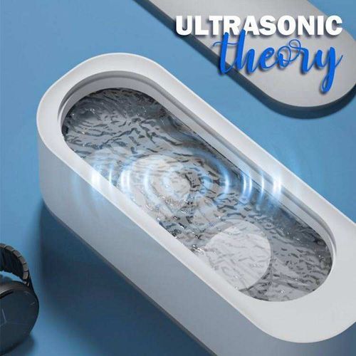 Portable High Frequency Ultrasonic Cleaning Machine for Household Use Removes Stains on Jewelry Watches Glasses