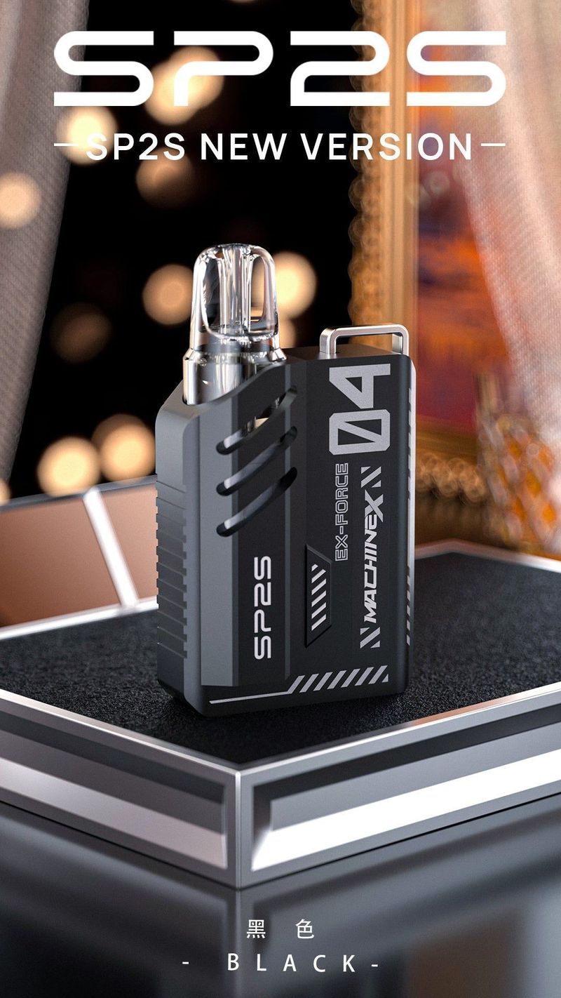 SP2S主機 MAX矩陣帶屏換彈棉網芯霧化 旗艦主機推薦