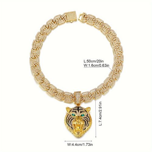 Lion's Head Necklace