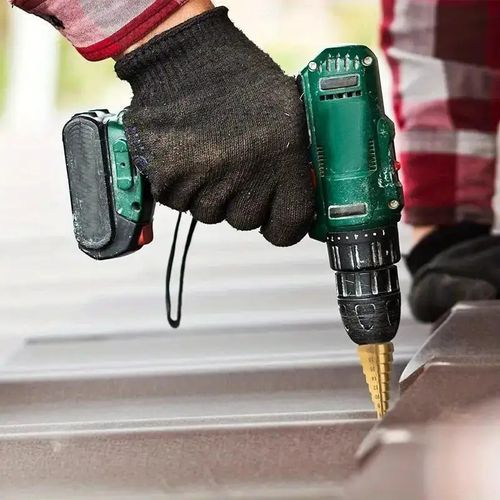 3-piece HSS step drill bit set